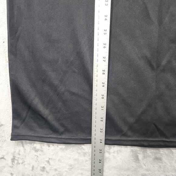 Chadwicks Skirt Womens L Black Pull On A-Line Midi Stretch Modest Office Preppy - Picture 6 of 7